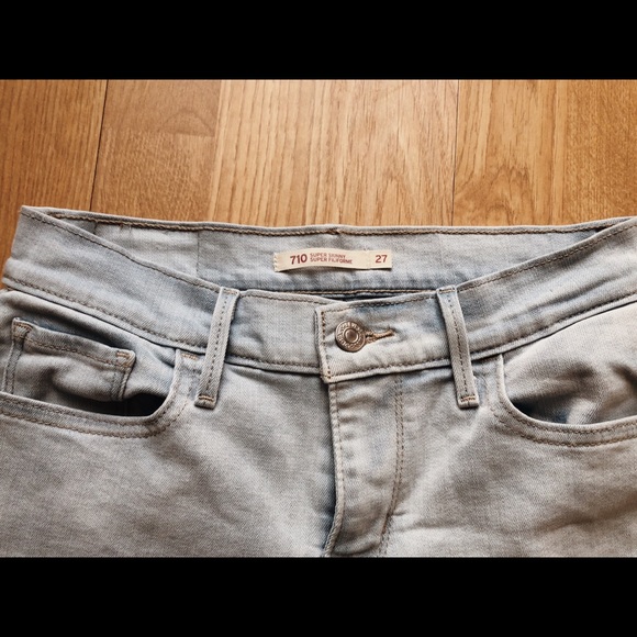 Dip dyed Levi’s 710s - Picture 4 of 5